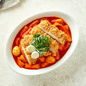 돈까스 떡볶이