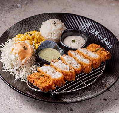 어니언바질 생선까스